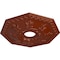 Ekena Millwork Nottingham Ceiling Medallion (Fits Canopies up to 4 5/8"), 18"OD x 3 1/2"ID x 1 1/2"P, Firebrick CM18NTFIF - alternate 3